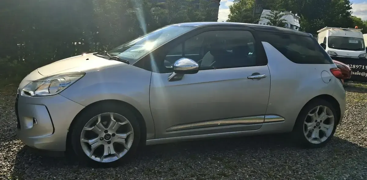 Used Citroën DS3 110 HP (80 kW) 2011 Silver Hatchback