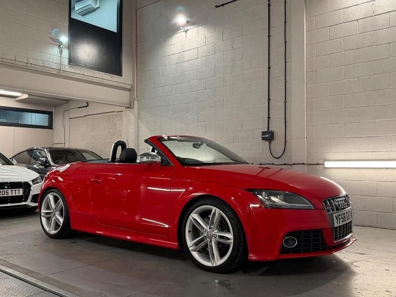 Used Audi TTS Premium 272 HP (200 kW) 2009 Red Cabriolet