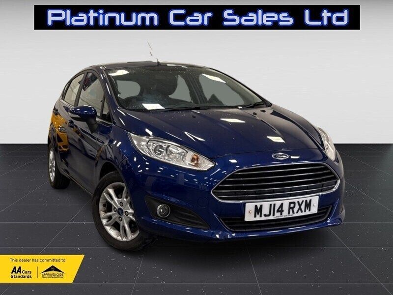 Blue Used 2014 Ford Fiesta Zetec Hatchback | £5,995 (Fair price) - Image 1/1