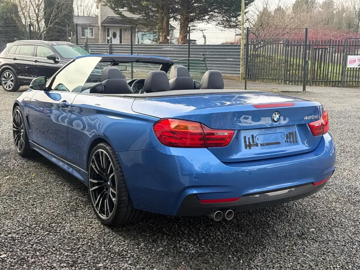 Used BMW 420 M Sport 2015 Blue Cabriolet
