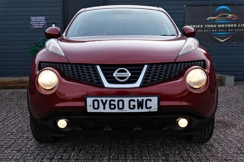 Used Nissan Juke Acenta 117 HP (86 kW) 2010 Red SUV