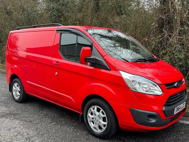 Red Used 2014 Ford Transit Custom Limited Van | £7,990 (A bit pricey) - Image 1/4