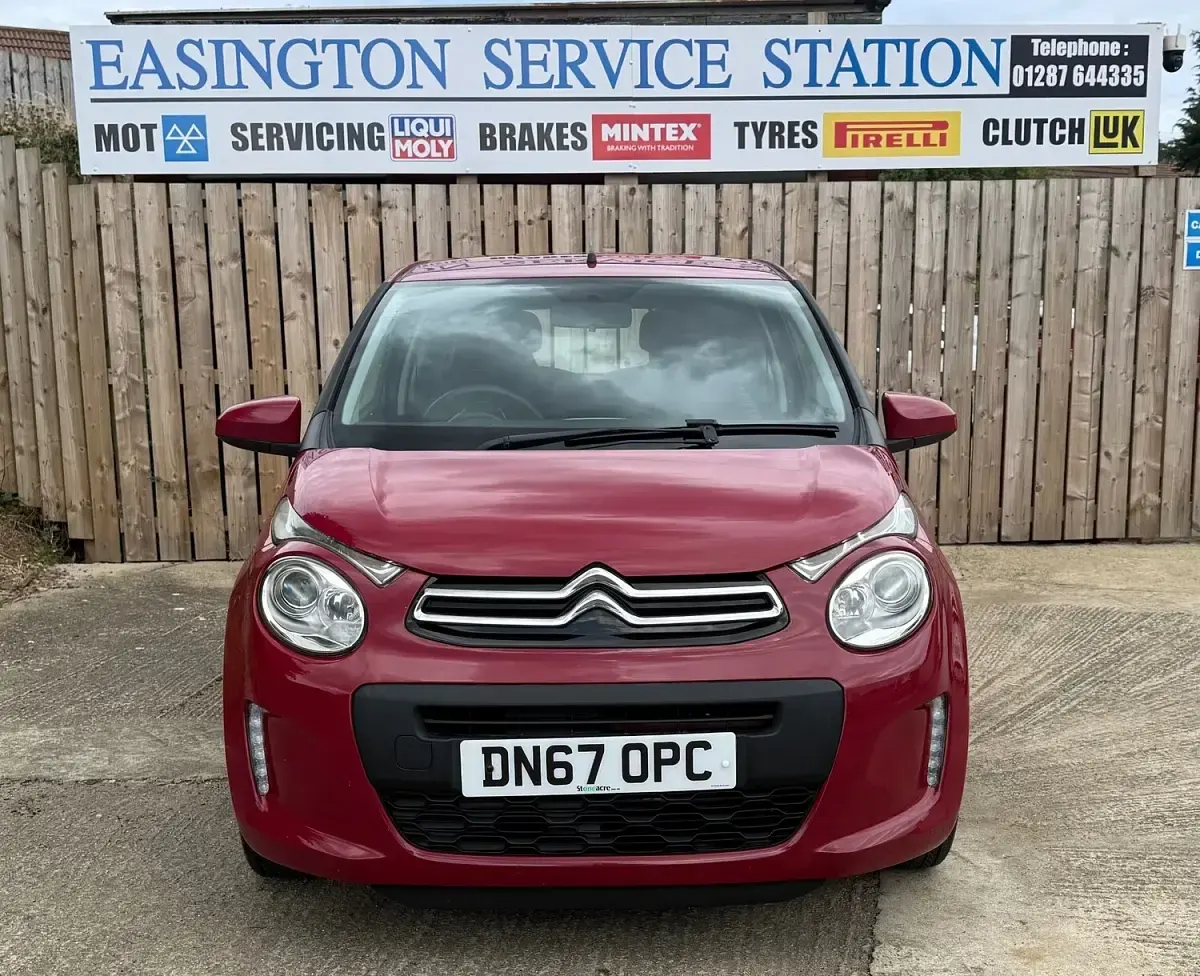 Used Citroën C1 Feel 2017 Red Hatchback