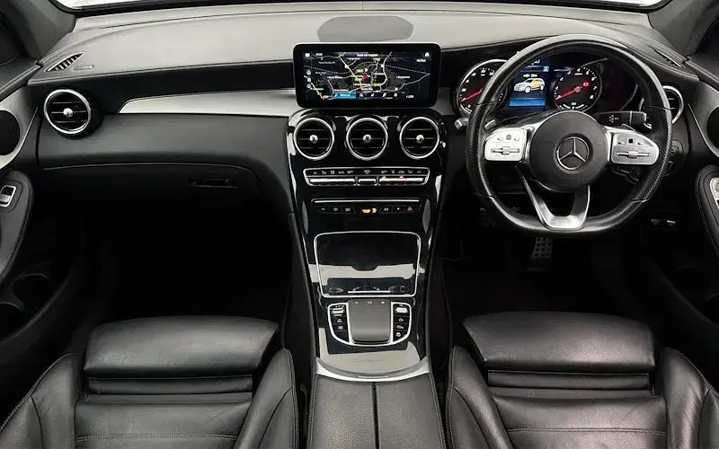 Used Mercedes GLC300 AMG line 320 HP (235 kW) 2022 Black SUV