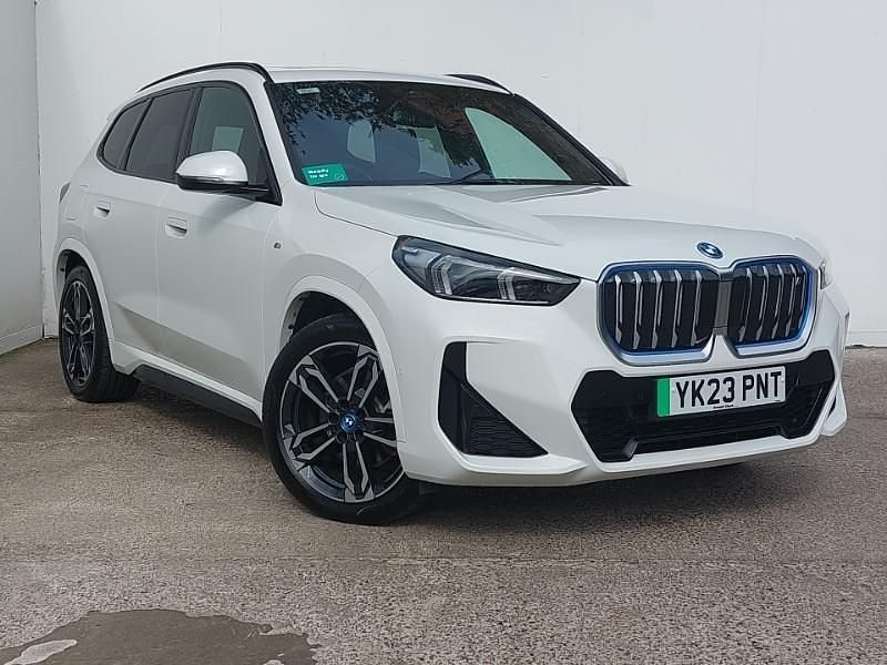 White Used 2023 BMW iX1 M Sport SUV | £31,698 (Fair price) - Image 1/4