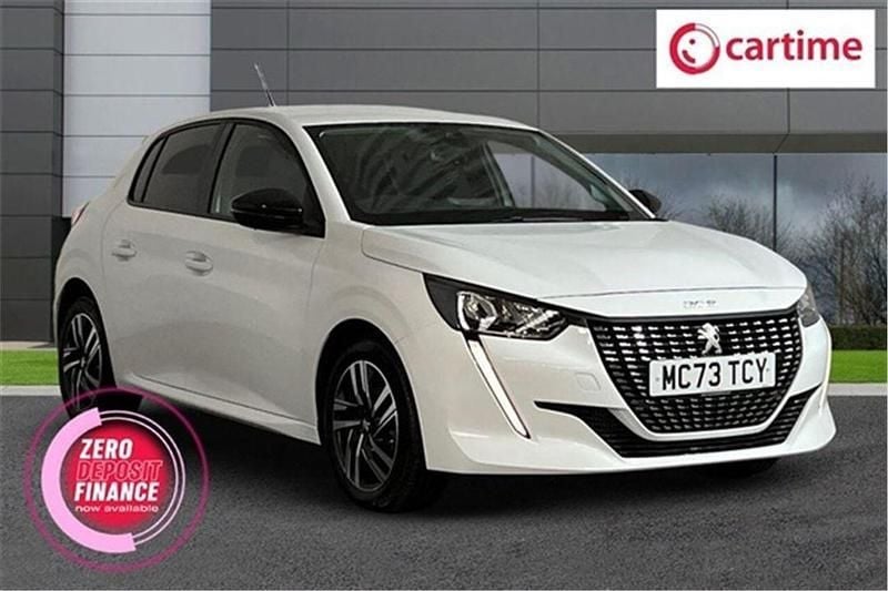 White Used 2023 Peugeot 208 Allure+ Hatchback | £17,100 (Expensive) - Image 1/3