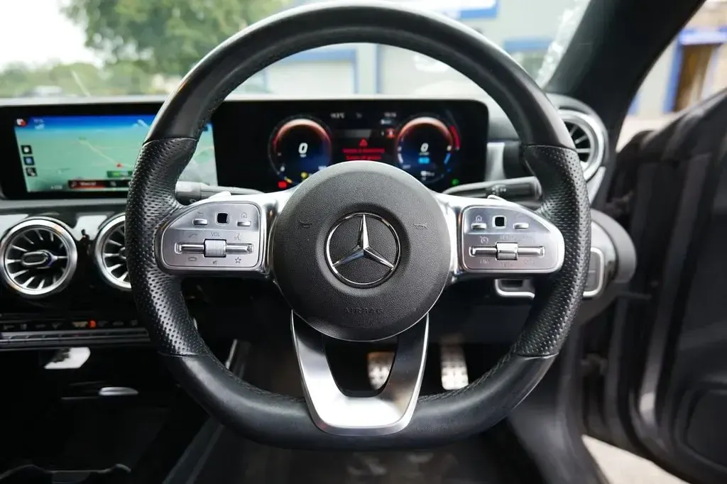 Used Mercedes CLA250e AMG Line Premium 218 HP (160 kW) 2022 Grey Coupe