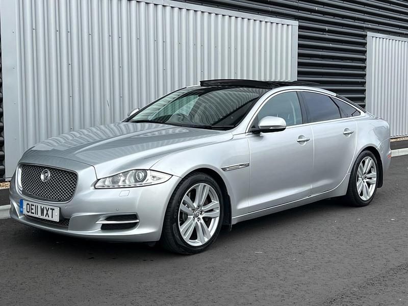 Used Jaguar XJ Premium Luxury 2011 Silver Sedan