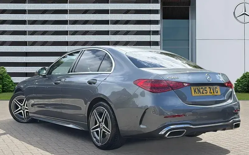 Used Mercedes C200 AMG line 204 HP (150 kW) 2025 Grey Sedan