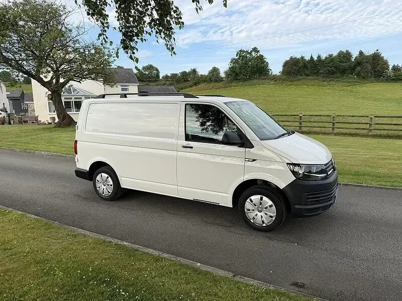 Used VW T6.1 Startline 150 HP (110 kW) 2019 White Van