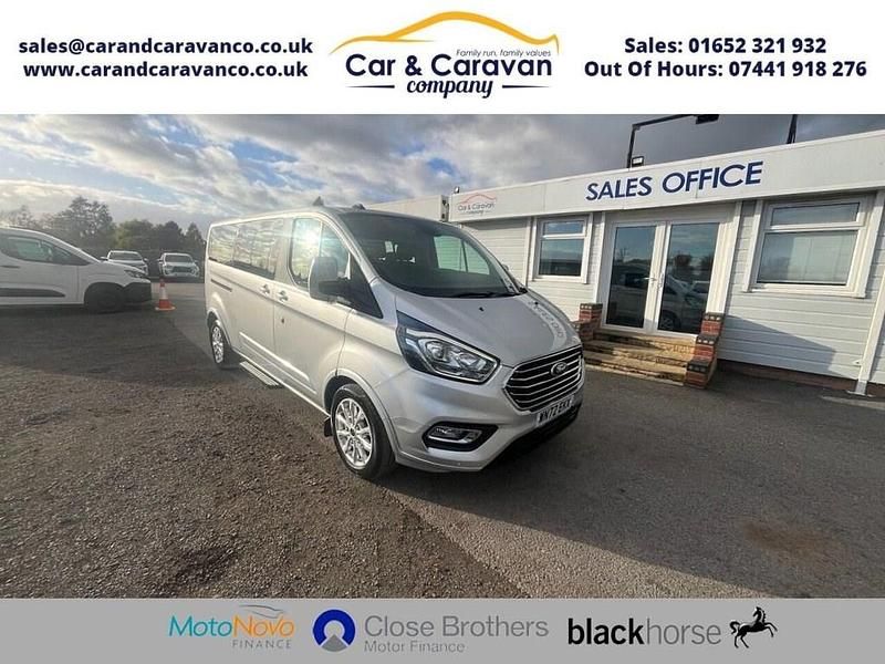 Silver Used 2022 Ford Tourneo Custom Titanium Van | £19,950 - Image 1/4