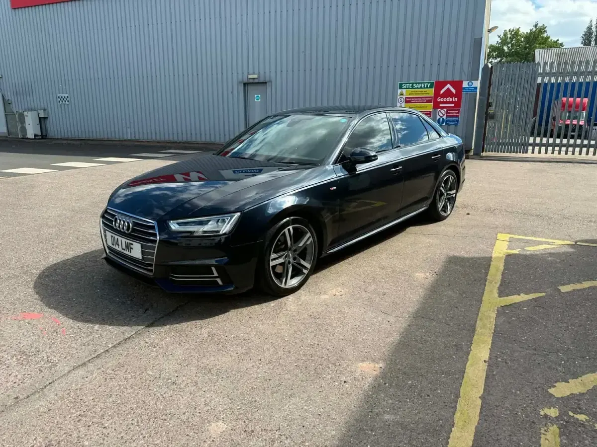 Used Audi A4 S-Line 2018 Blue Sedan
