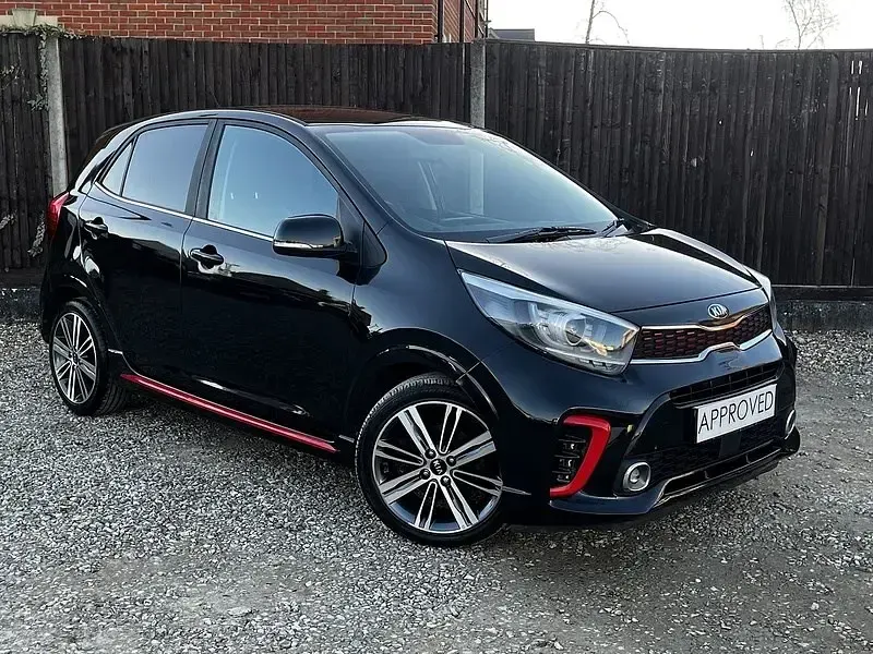 Second-hand Kia Picanto GT-Line 66 CP (48 kW) 2018 Negru Hatchback