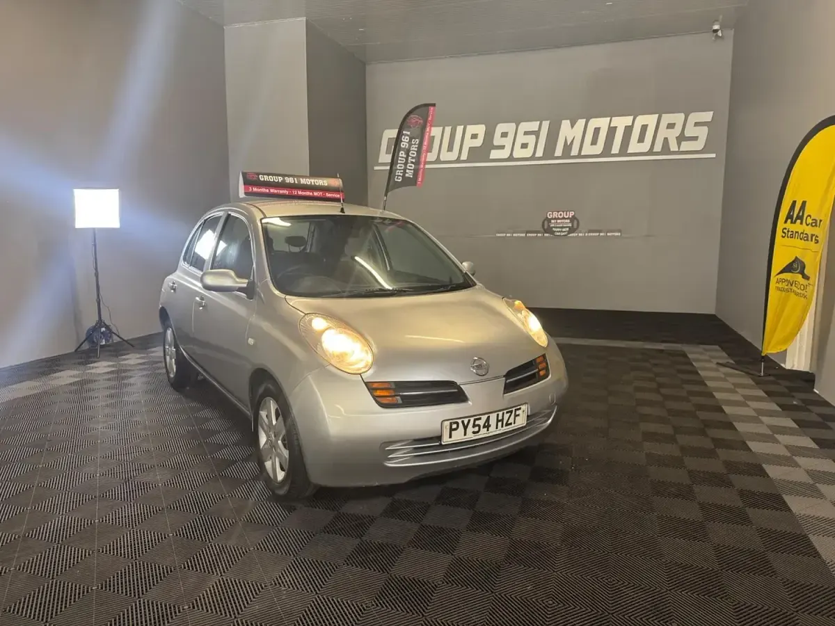 Used Nissan Micra 2004 Silver Hatchback