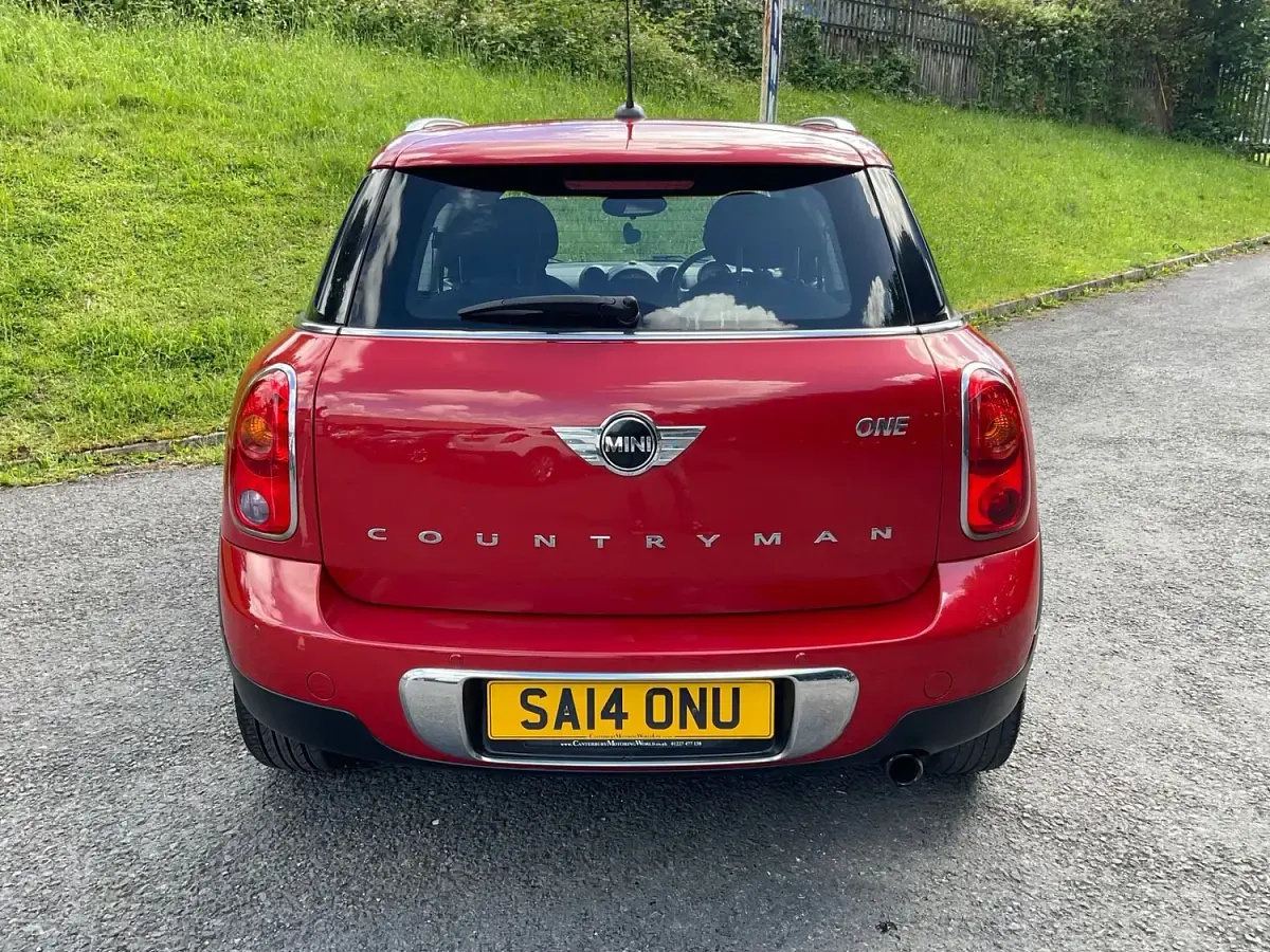 Used Mini ONE 2014 Red Hatchback