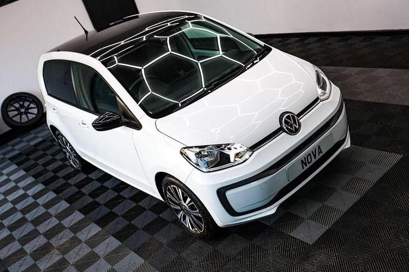 Used VW up! Black Edition 65 HP (47 kW) 2021 White Hatchback