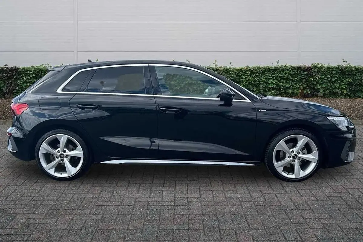 Used Audi A3 S-Line 2024 Black Hatchback