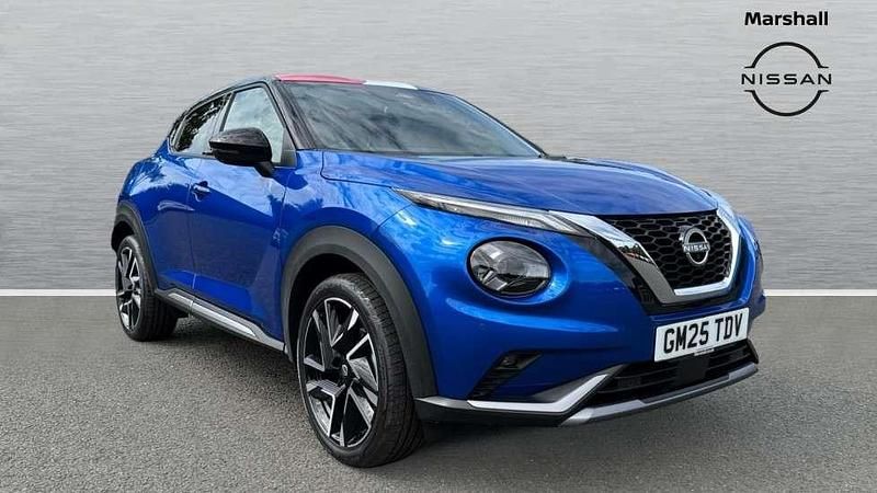 Magnetic blue New 2025 Nissan Juke Tekna+ SUV | £22,890 (A bit pricey) - Image 1/4