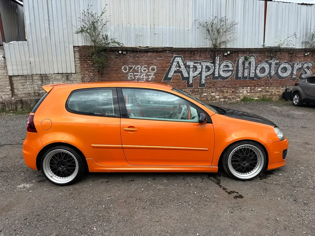 Used VW Golf VIII GTI 2023 Orange Hatchback