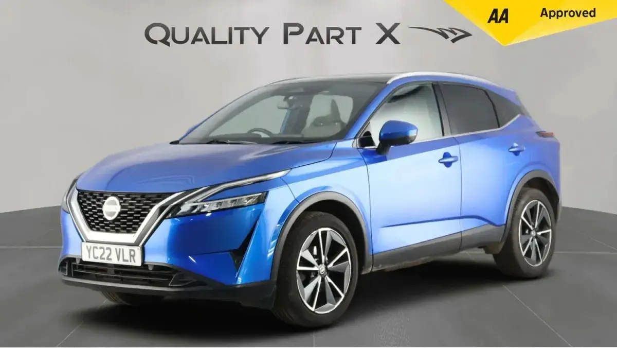 Used Nissan Qashqai S 158 HP (116 kW) 2022 Blue SUV