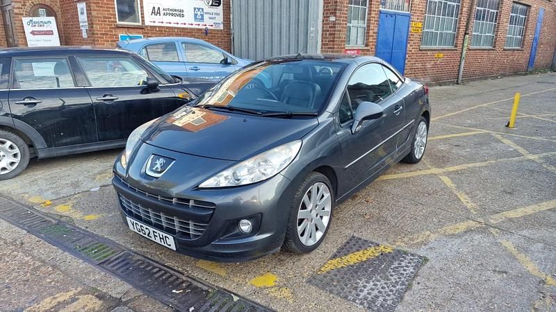Grey Used 2012 Peugeot 207 CC Allure Cabriolet | £2,350 (Fair price) - Image 1/4