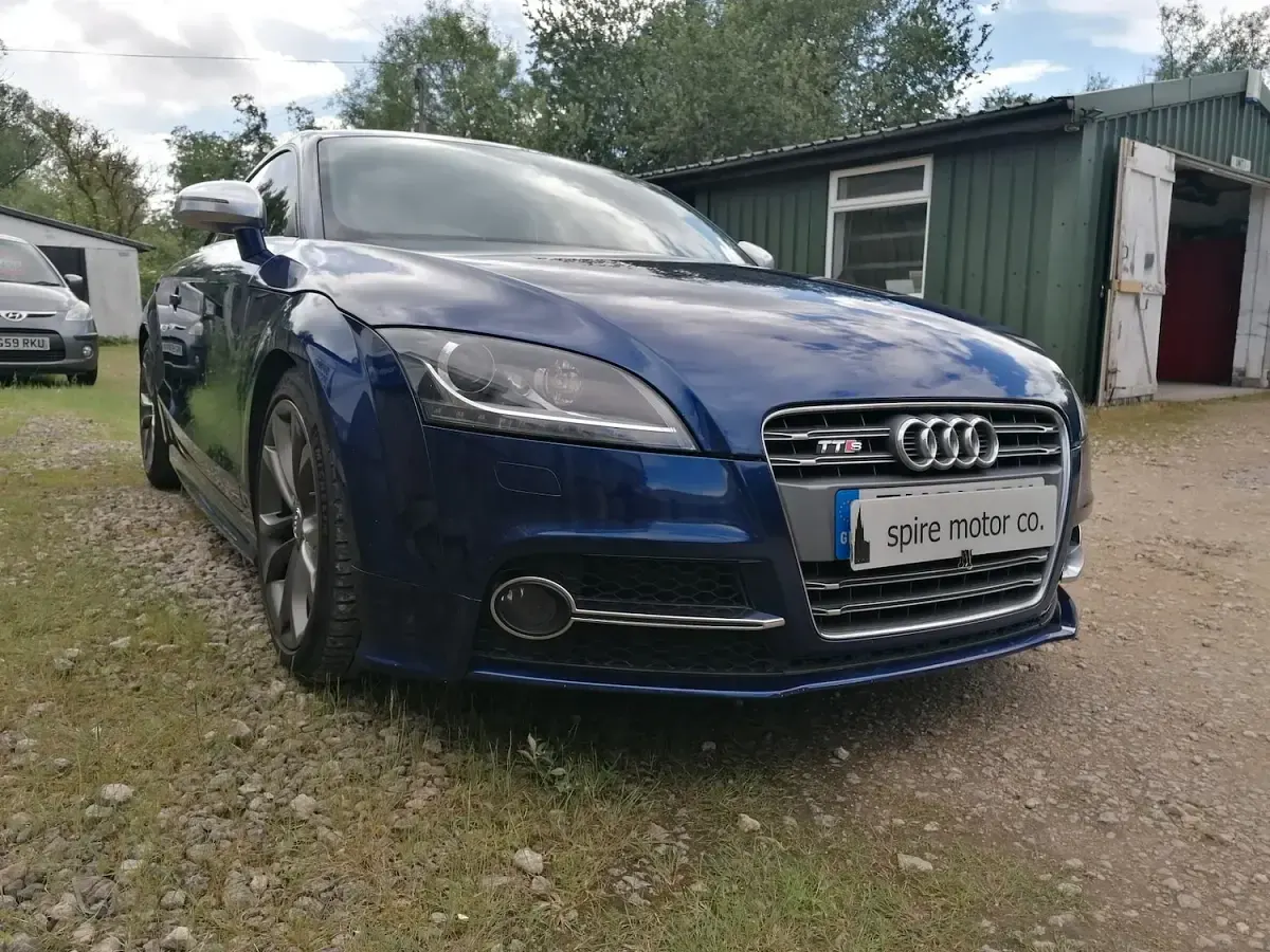 Used Audi TTS 272 HP (200 kW) 2011 Blue Coupe