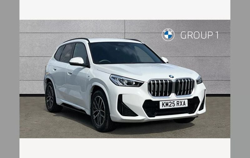 White Used 2025 BMW X1 M Sport SUV | £36,493 (Fair price) - Image 1/4