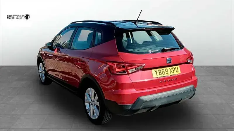 Used Seat Arona SE Technology 95 HP (69 kW) 2019 Red SUV
