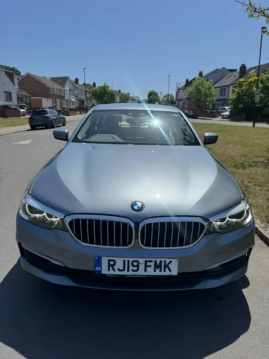Begagnad BMW 520 2019 Blå Sedan