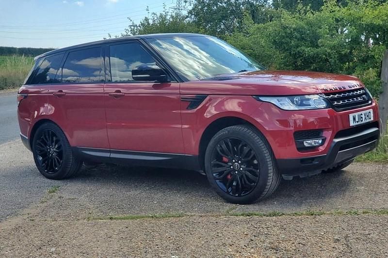 Red Used 2016 Land Rover Range Rover Sport HSE Dynamic SUV | £13,990 (Fair price) - Image 1/1