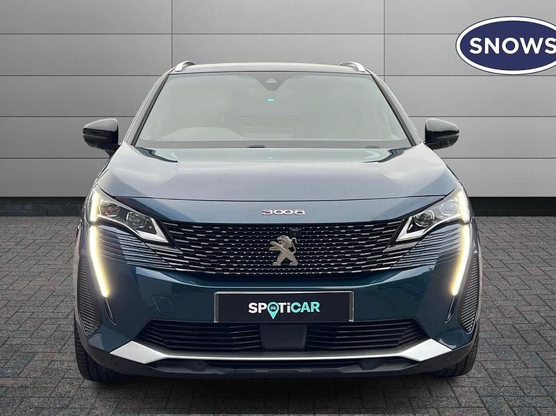 Blue Used 2022 Peugeot 3008 Premium SUV | £21,121 (Fair price) - Image 1/4