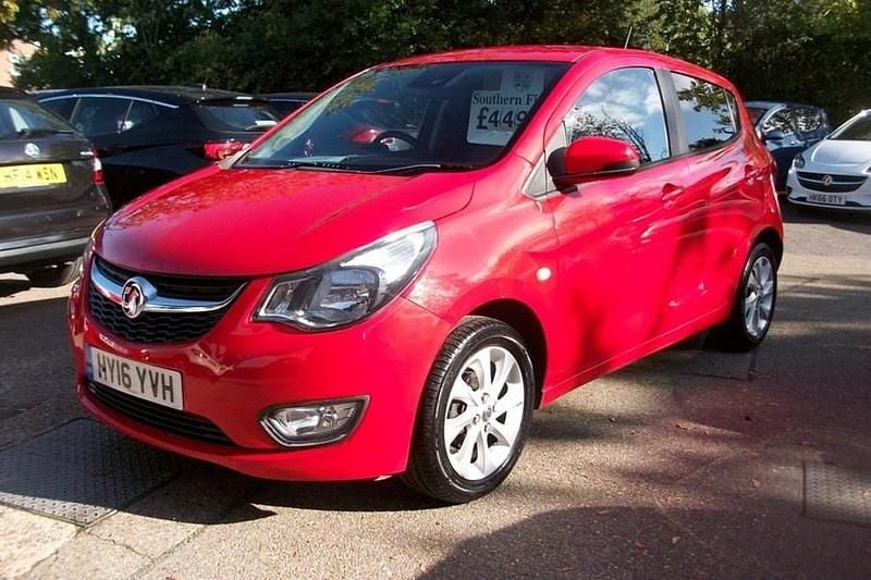 Used Vauxhall Viva 75 HP (55 kW) 2016 Red Hatchback