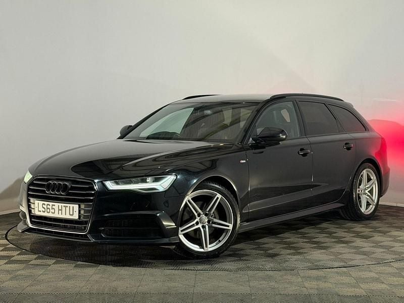 Used Audi A6 Black Edition 190 HP (139 kW) 2015 Black Estate
