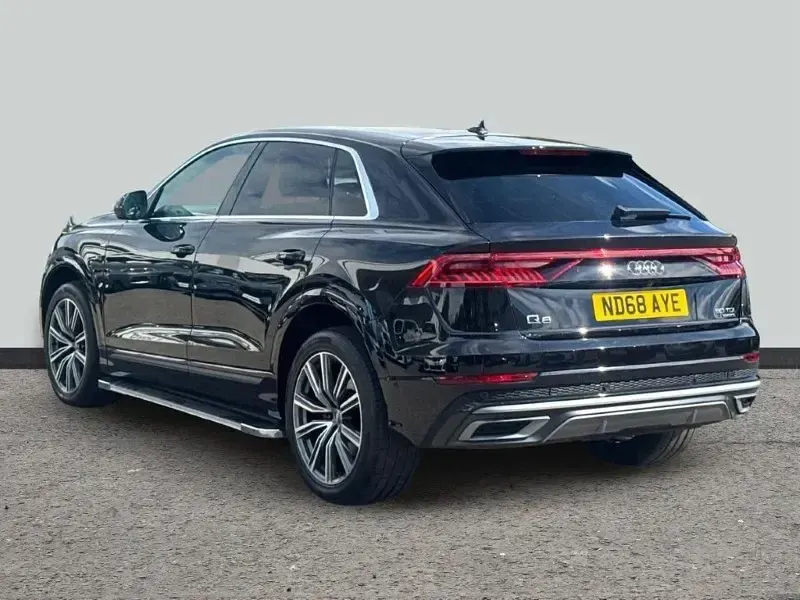 Used Audi Q8 S-Line 286 HP (210 kW) 2018 Black SUV