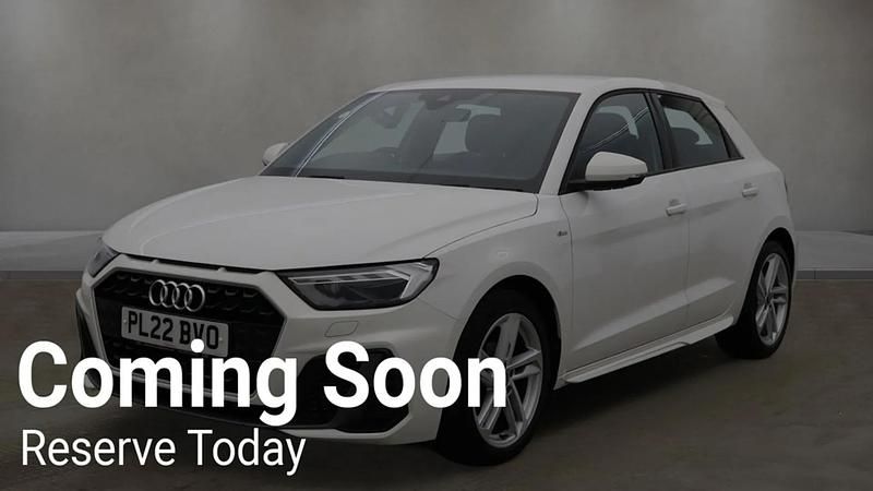 Used Audi A1 Sportback S-Line 2022 White Hatchback