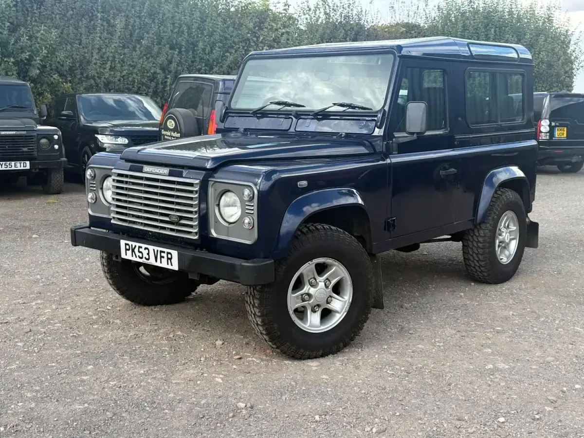 Used Land Rover Defender 2003 Blue Estate