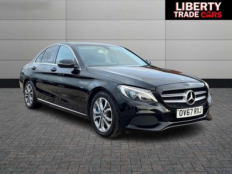 Black Used 2017 Mercedes C350e Sedan | £8,995 (Fair price) - Image 1/4
