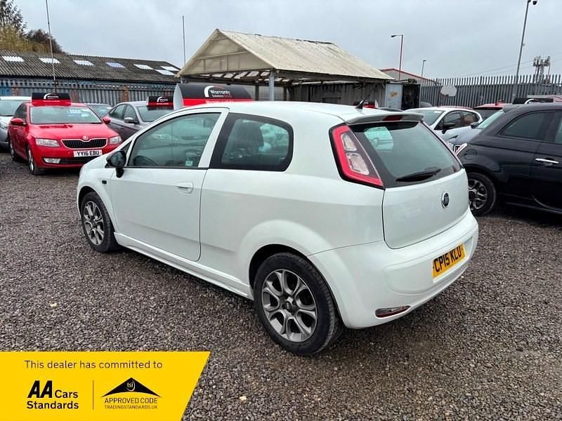 Used Fiat Punto Easy Plus 2015 White Hatchback