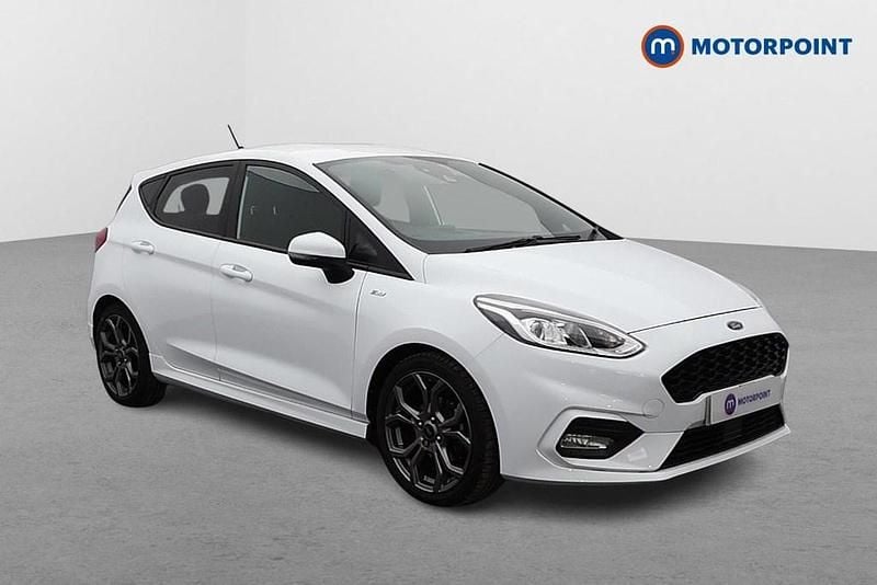 White Used 2020 Ford Fiesta ST-Line Hatchback | £11,649 (Fair price) - Image 1/4