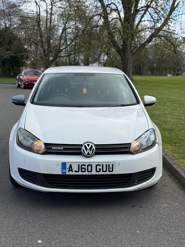 Used VW Golf VI 2011 White Hatchback