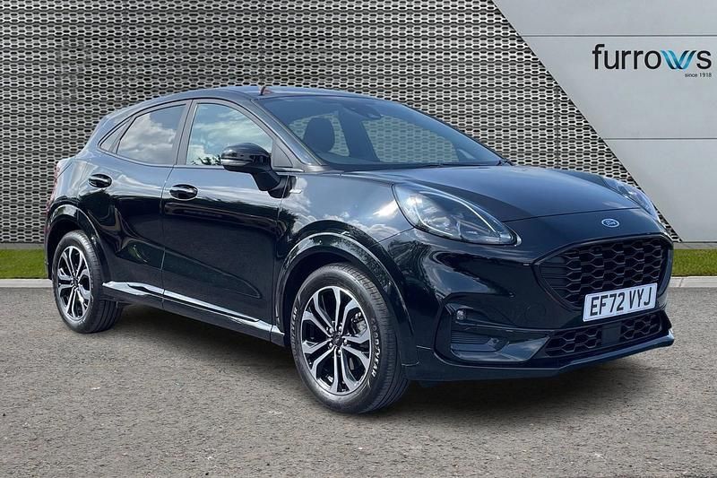 Black Used 2023 Ford Puma ST-Line SUV | £16,650 (Good price) - Image 1/4
