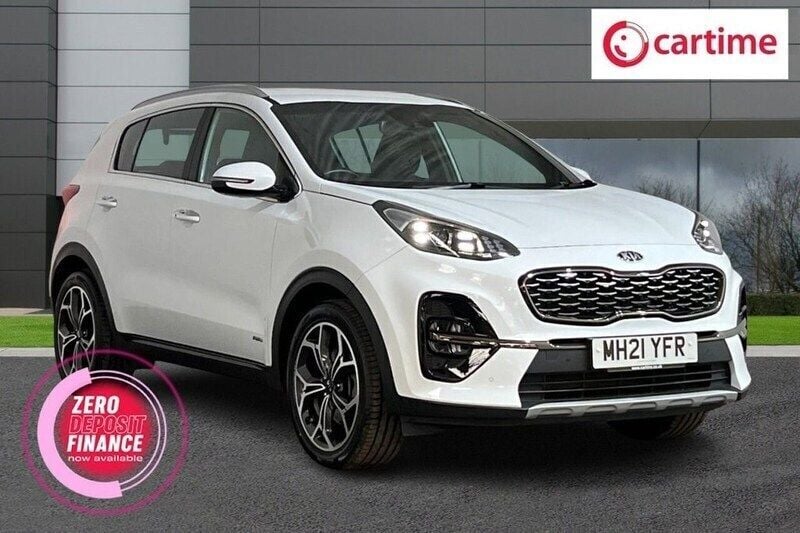 White Used 2021 Kia Sportage GT-Line SUV | £18,999 (Super price) - Image 1/3