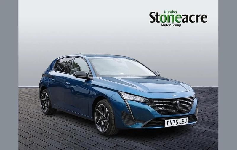 New Peugeot 308 Allure 134 HP (98 kW) 2025 Blue Hatchback