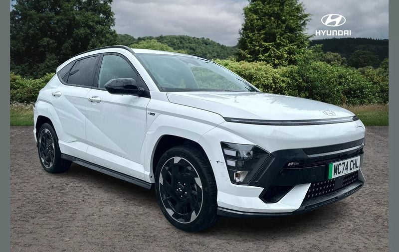 White Used 2024 Hyundai Kona N Line SUV | £24,999 (Good price) - Image 1/4