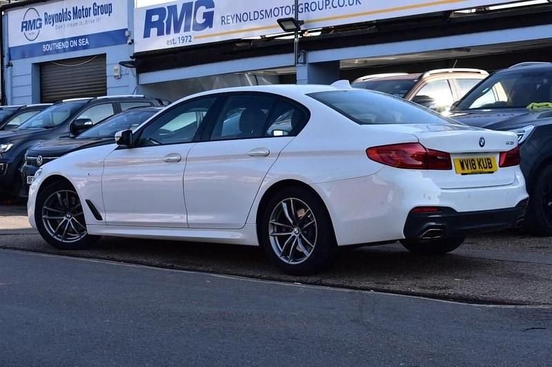 Used BMW 520 M Sport 2018 White Sedan
