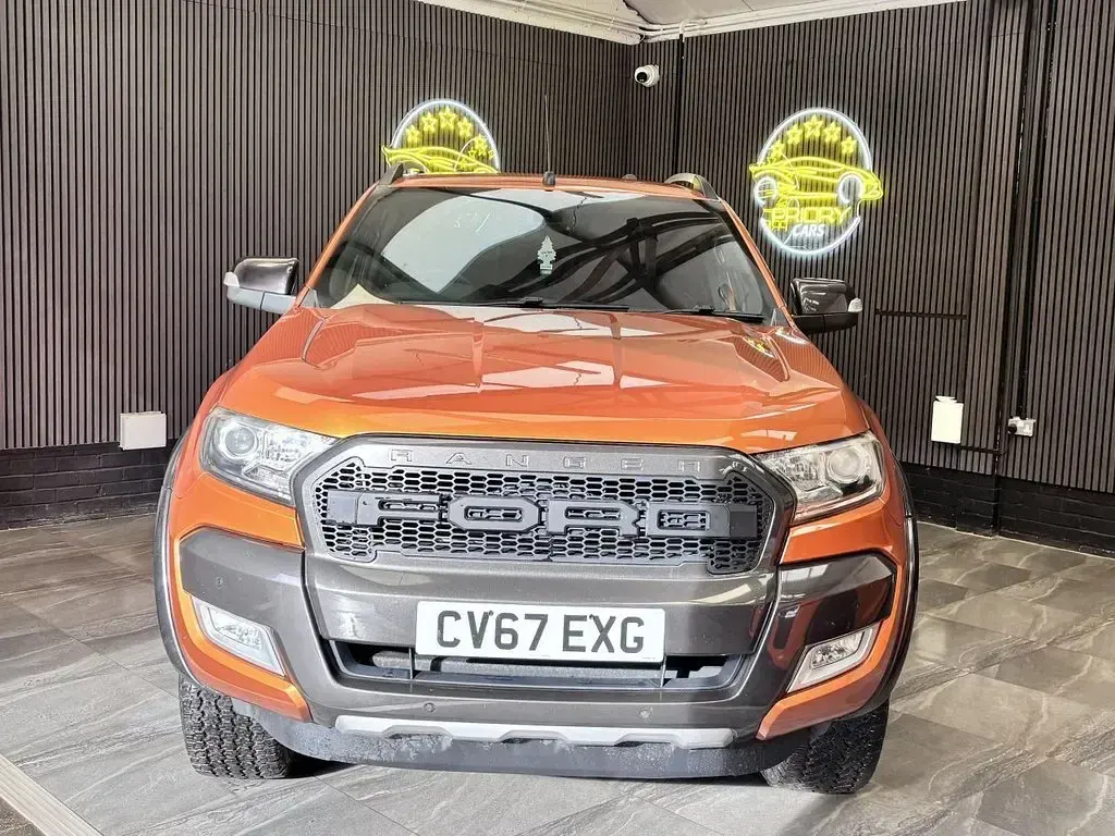 Used Ford Ranger Wildtrack 200 HP (147 kW) 2017 Orange Pickup