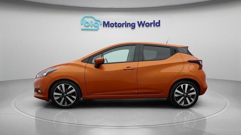 Used Nissan Micra S 92 HP (67 kW) 2021 Orange Hatchback
