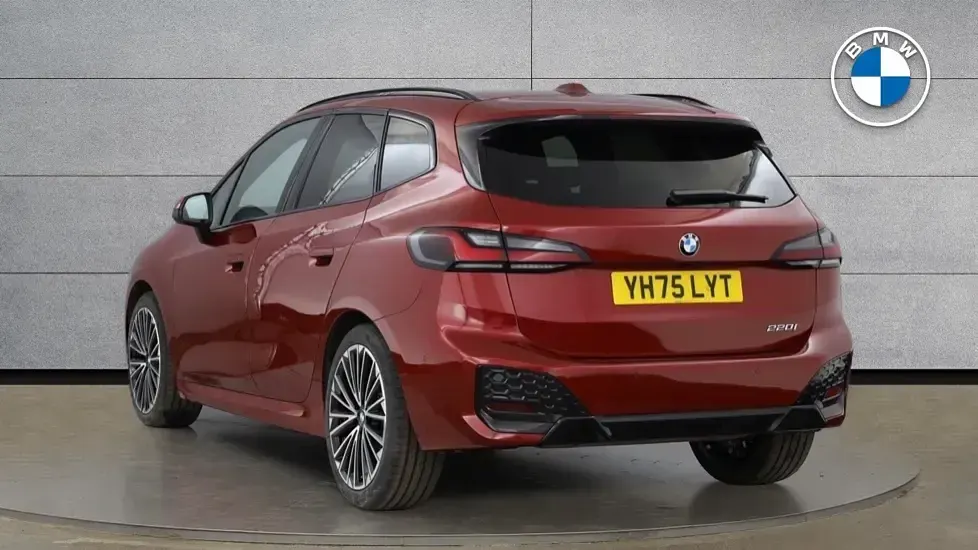 Used BMW 220 Active Tourer M Sport 168 HP (123 kW) 2025 Red MPV