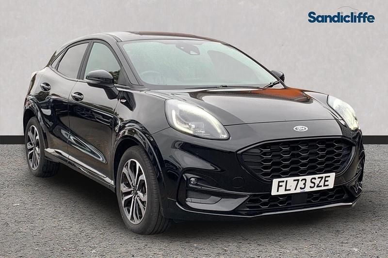 Black Used 2023 Ford Puma Hatchback | £15,568 (Good price) - Image 1/4