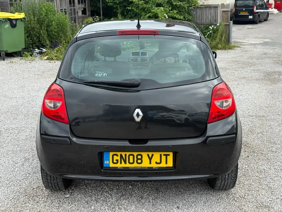 Used Renault Clio Initiale 2008 Black Hatchback